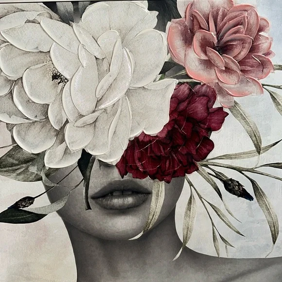 Marmont Hill Woman in Bloom Wall Art - Picture 4 of 7